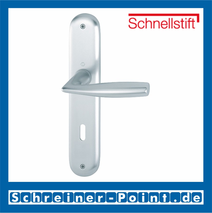 Hoppe Vitoria Aluminium Rosette F9 stahlfarben 1515//42KV//42KVS PZ Profilzylinder